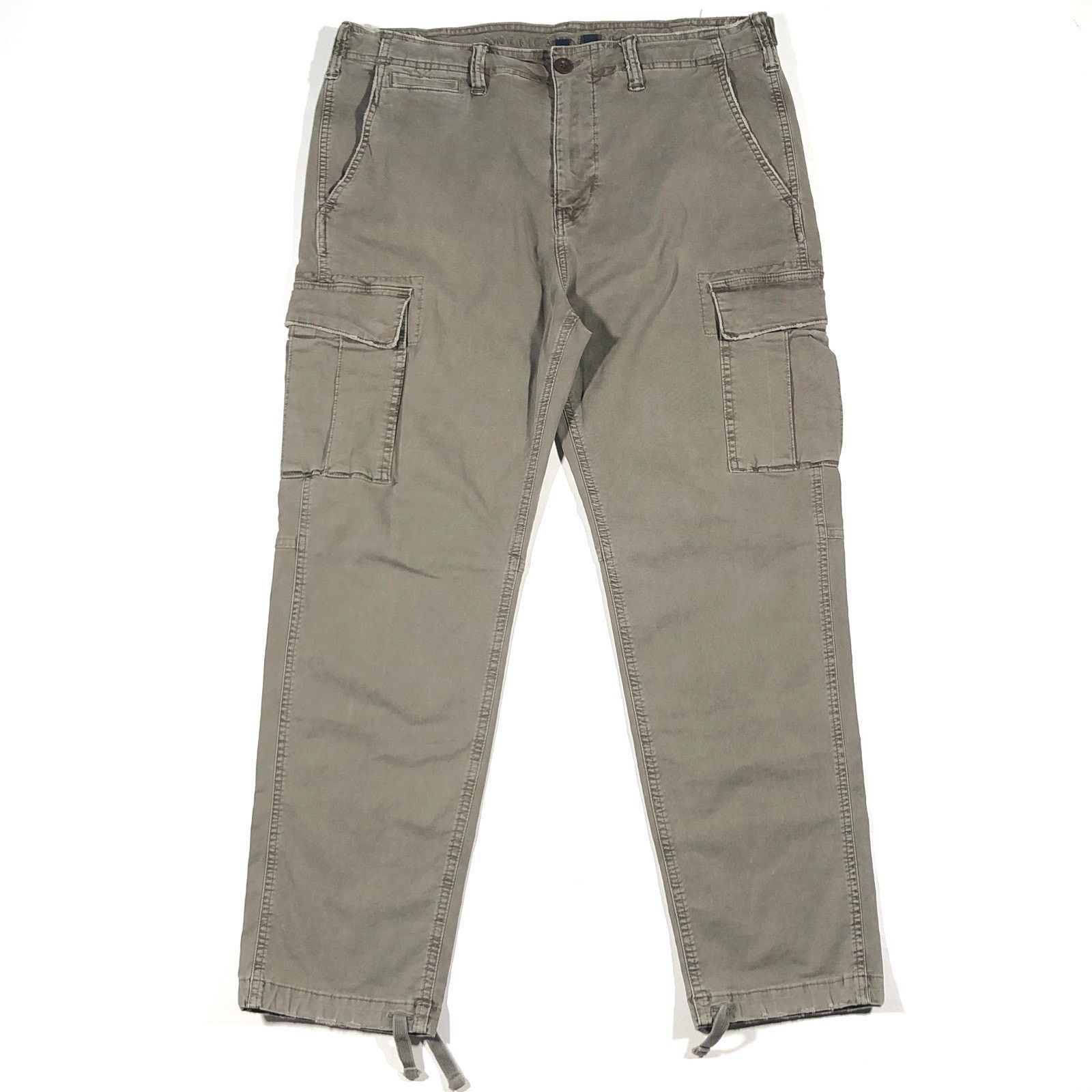 American Eagle Outfitters American Eagle Slim Lived In Cargo Utility Pants 36x32 Size US 36 / EU 52 - 1 Thumbnail