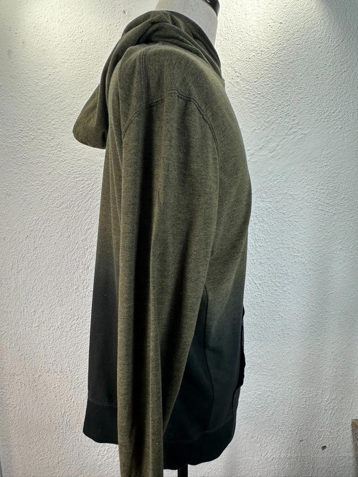 American Eagle Outfitters American Eagle Lightweight Hoodie Green/Black Men's Large Size US L / EU 52-54 / 3 - 3 Thumbnail