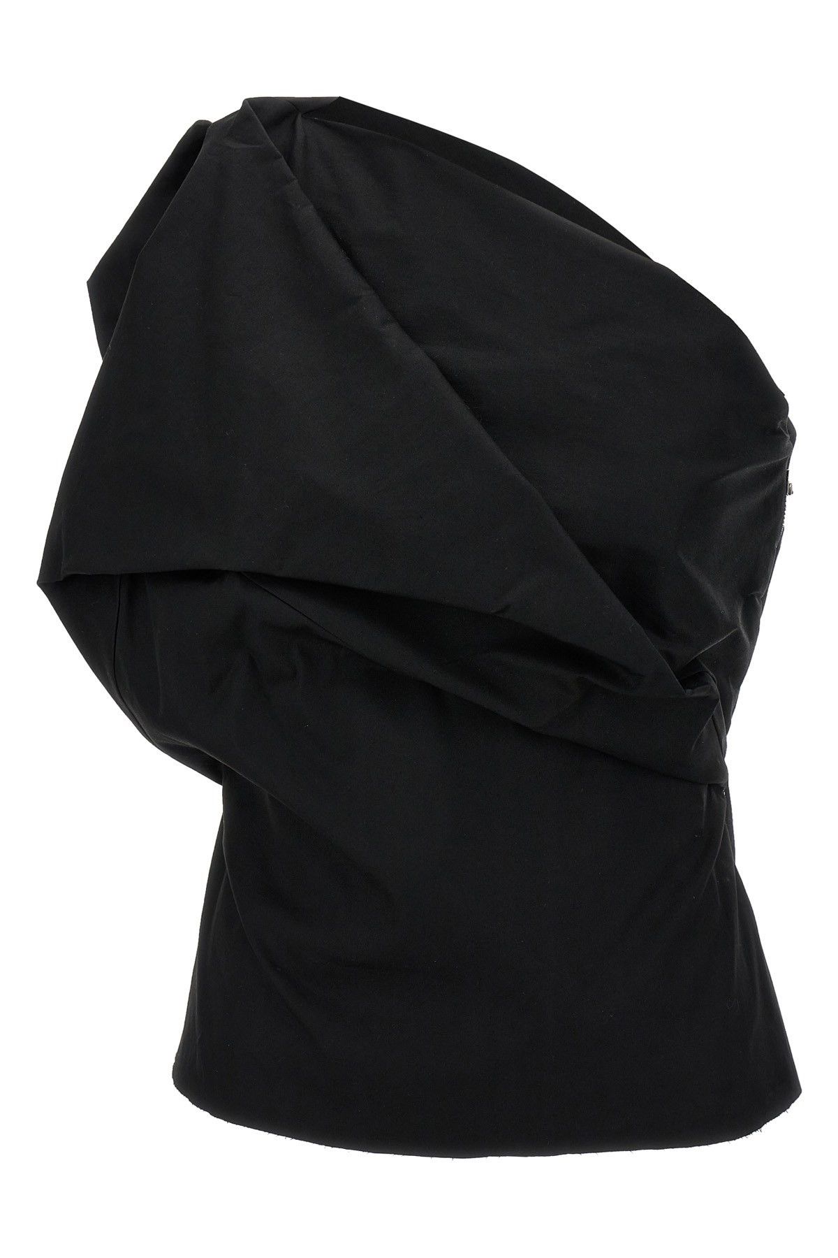 image of Rick Owens 'claudia Bustier' Top in Black, Women's (Size Medium)