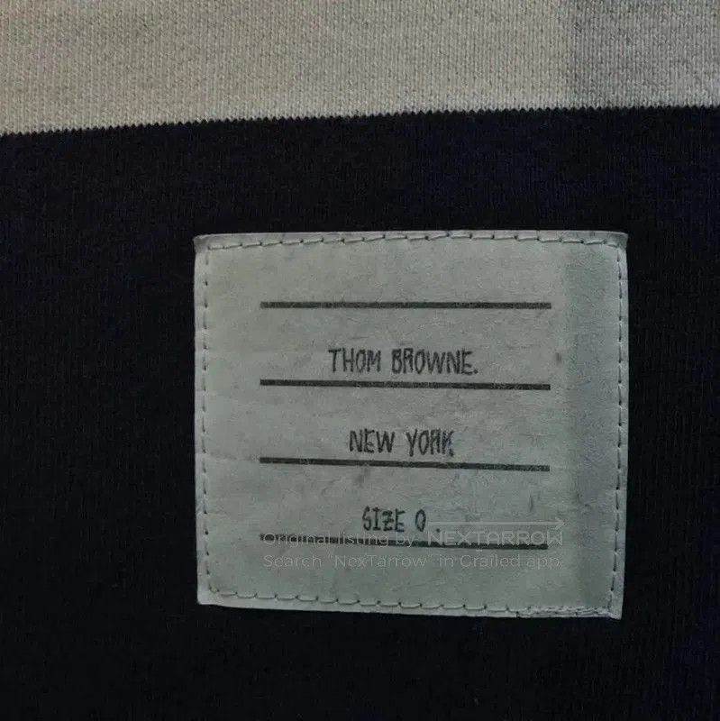Thom Browne Thom Browne Women's Navy Cotton Casual Pants . Size 23" - 3 Thumbnail