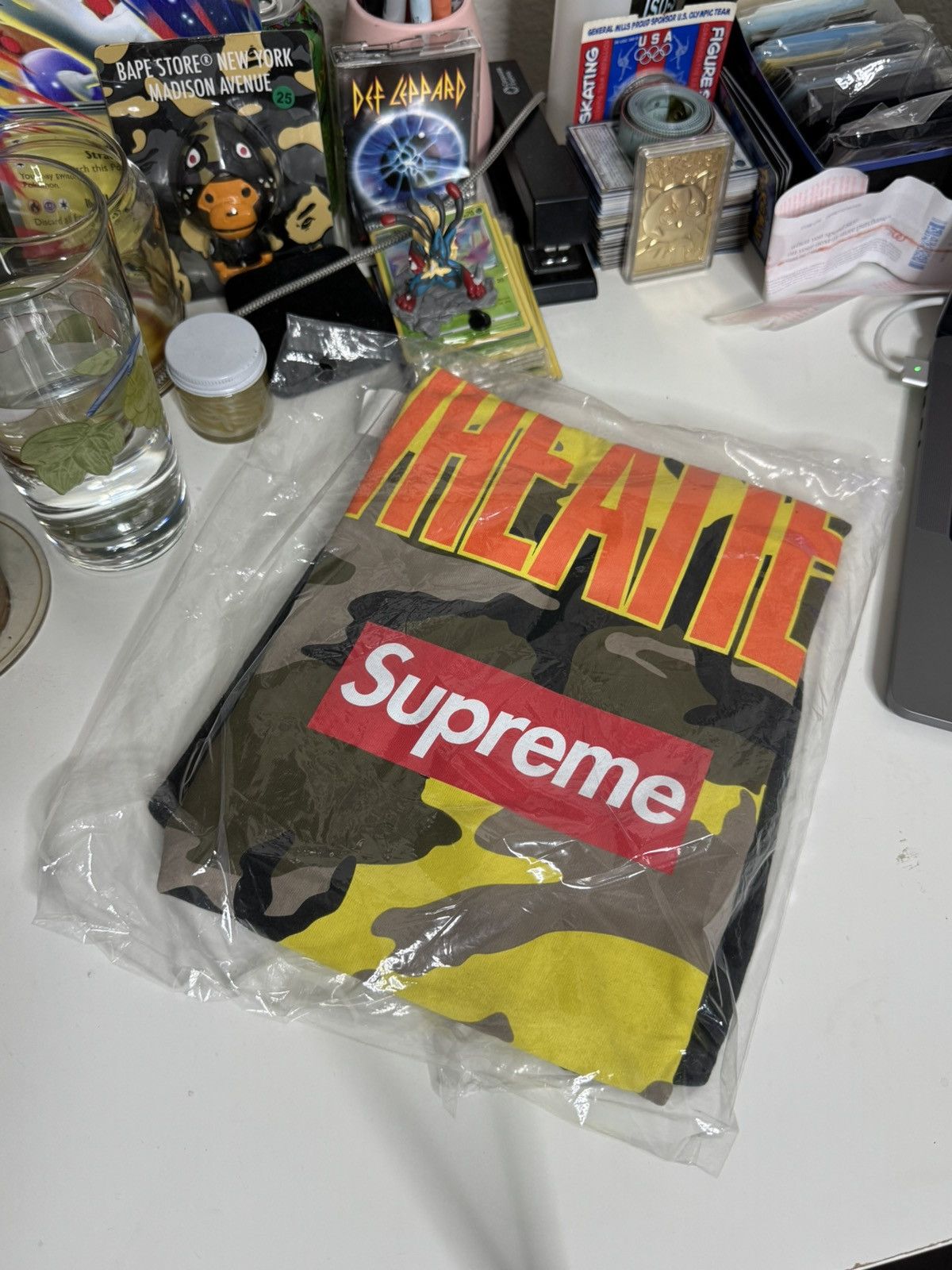 Supreme Supreme Wheaties Tee Black NWT Large Size US L / EU 52-54 / 3 - 1 Thumbnail