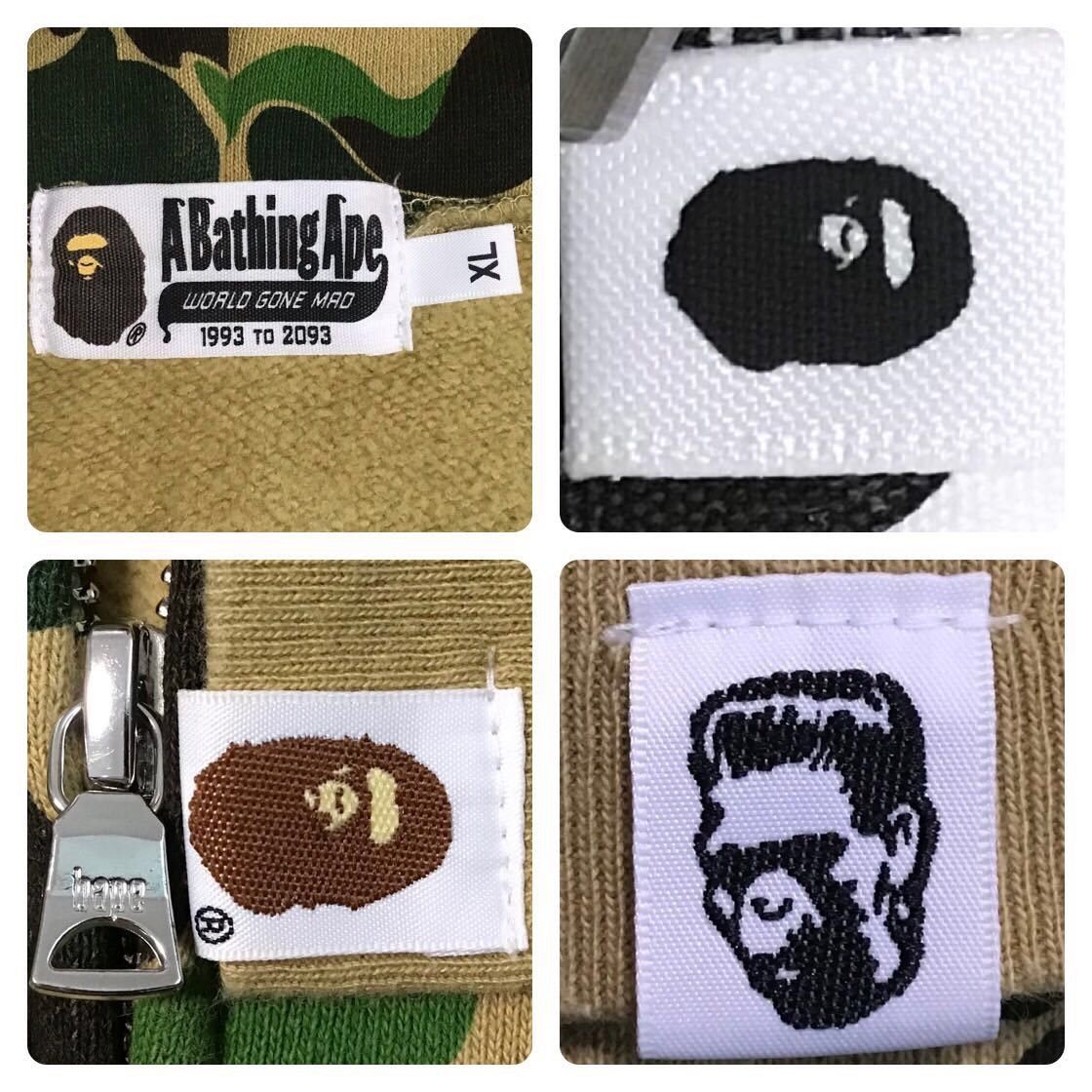 Bape BAPE ABC camo green shark full zip hoodie a bathing ape Size US XL / EU 56 / 4 - 7 Thumbnail