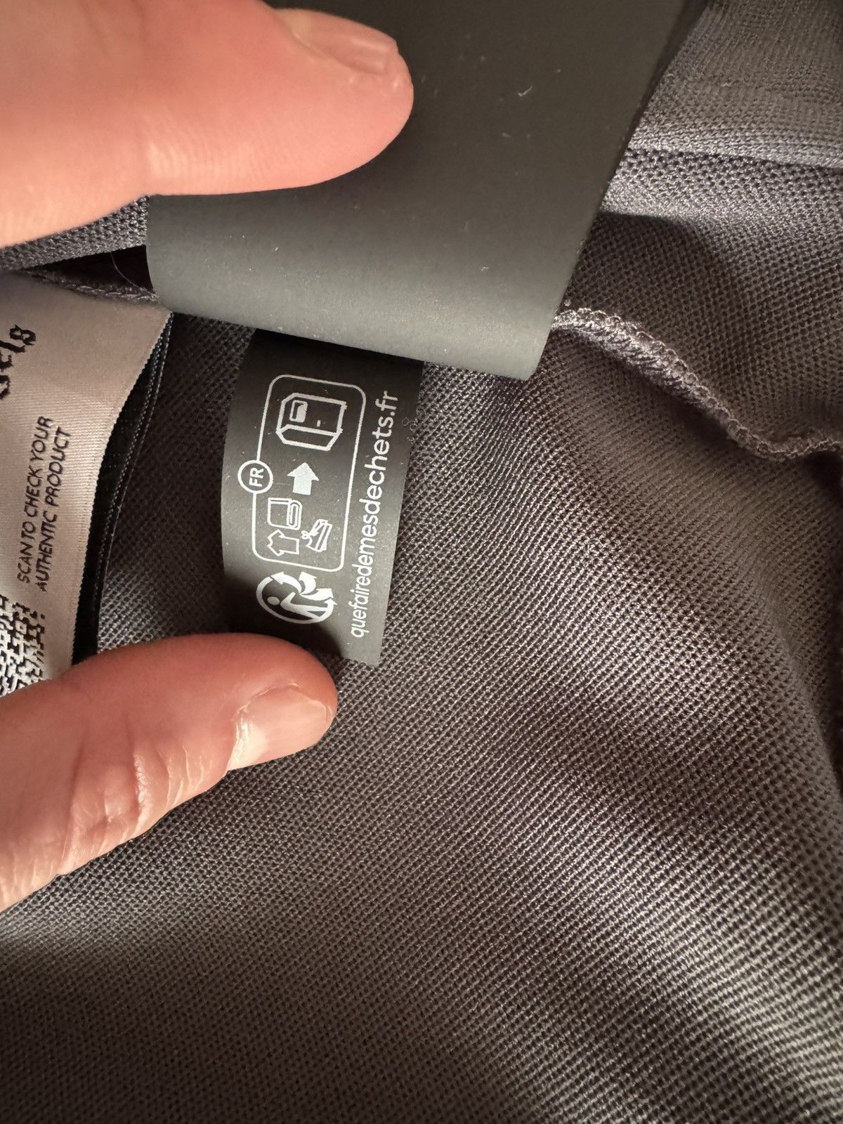 Palm Angels Palm Angels dark grey sweatshirt with logo Size US L / EU 52-54 / 3 - 12 Thumbnail