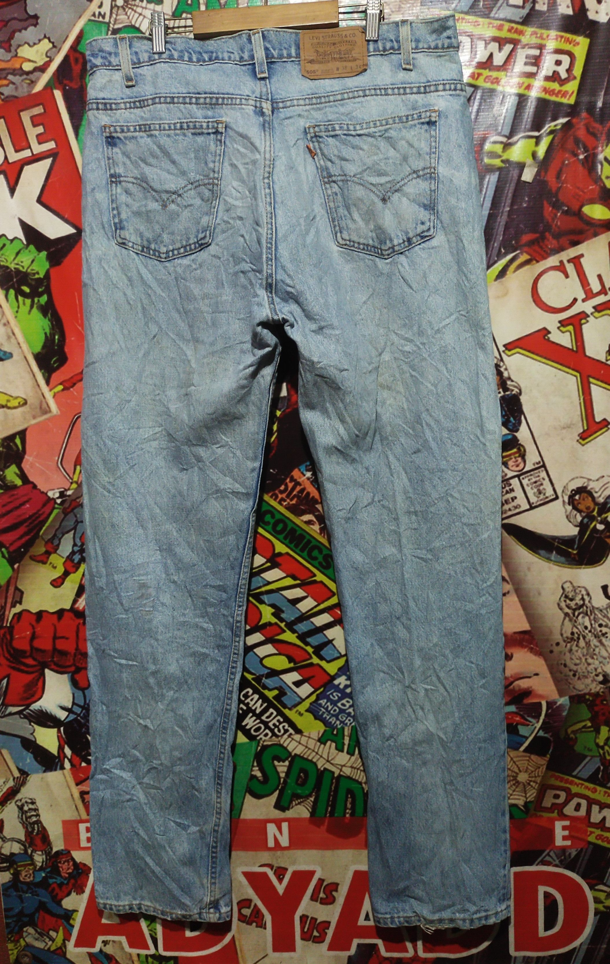 Levi's Vintage Clothing VTG X 505 LEVIS USA OREN TAG Size US 38 / EU 54 - 10 Thumbnail