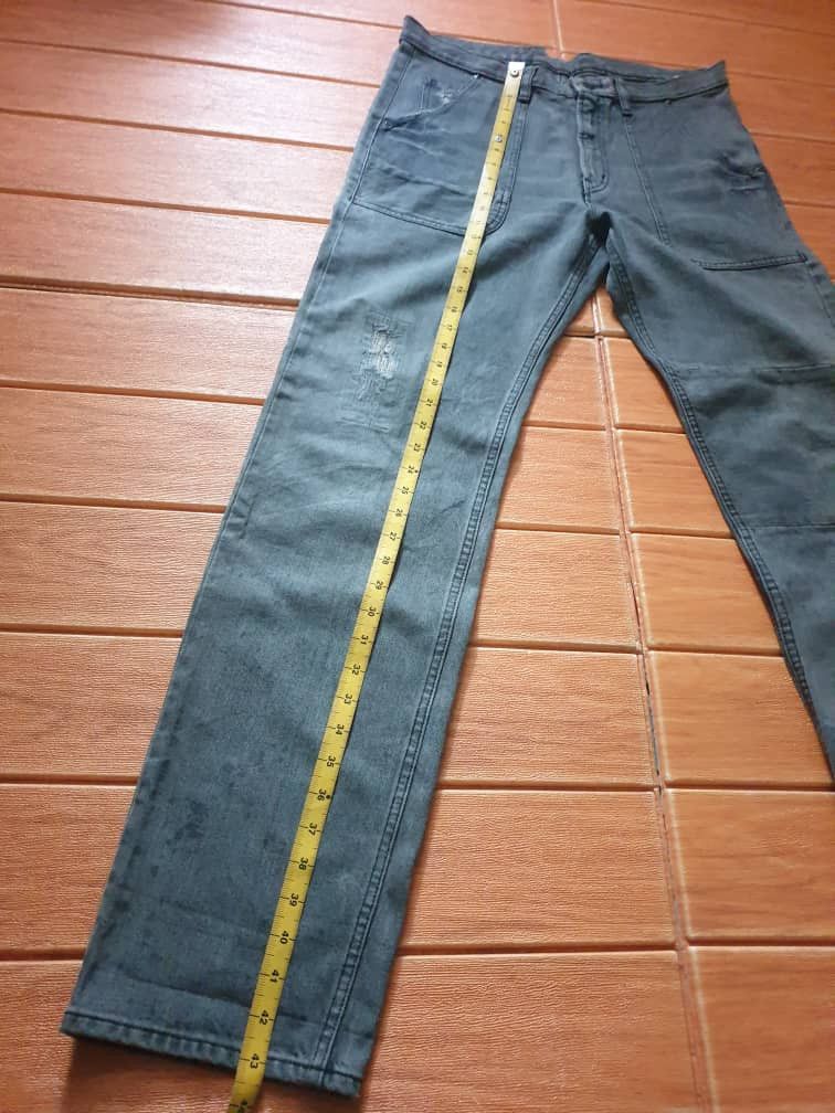 ADAM ET ROPE 💥ADAM ET ROPE Salvedge distressed Baker fatigue pant Size US 34 / EU 50 - 13 Thumbnail