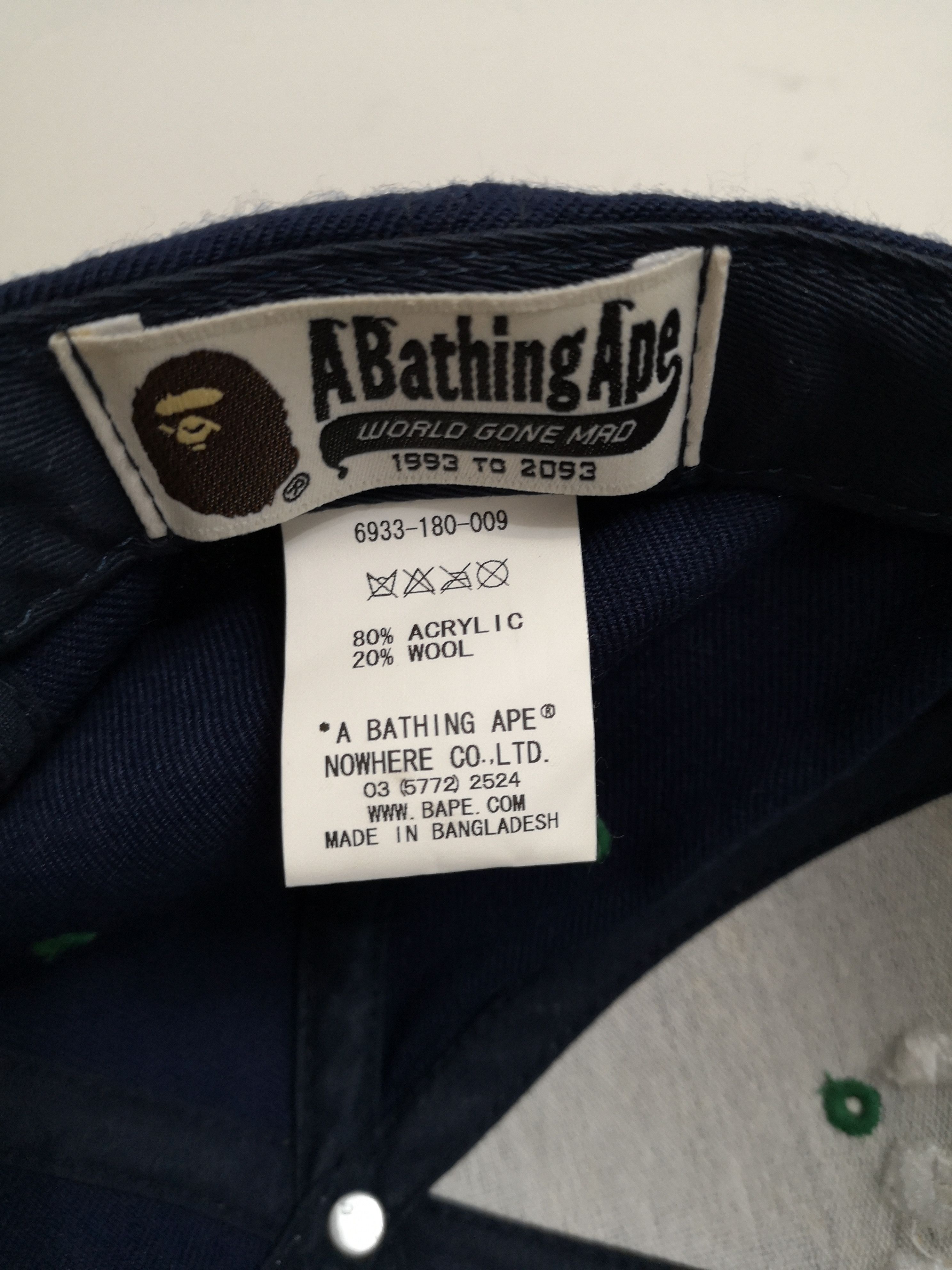 Bape × Starter 6-panel snap back baseball cargo outdoor sporty cap hat Size ONE SIZE - 3 Thumbnail