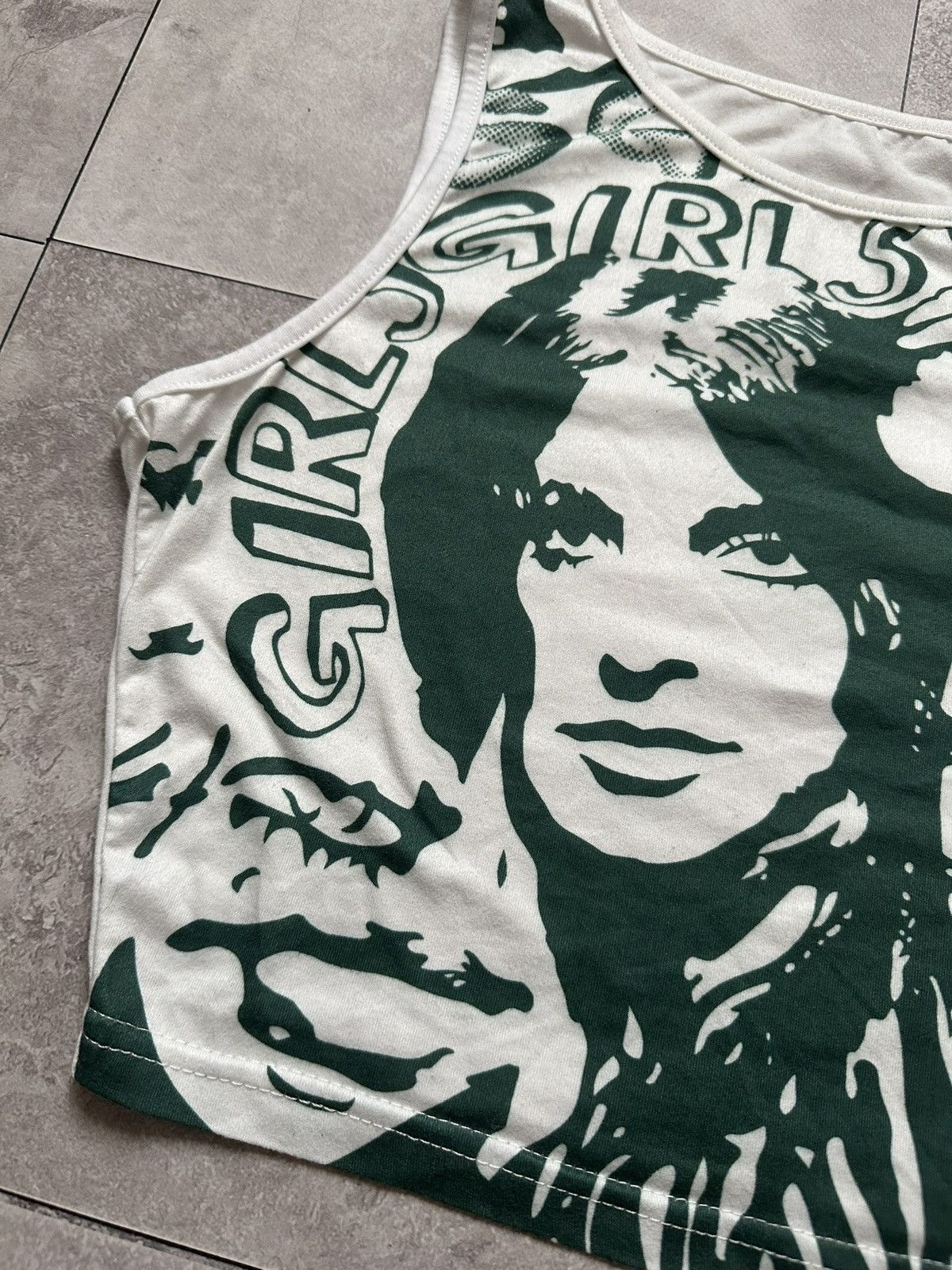 Hysteric Glamour Cute GIRLS Graphic Y2K Tank Top Hysteric Glamour JPG Style S Size S / US 4 / IT 40 - 6 Thumbnail