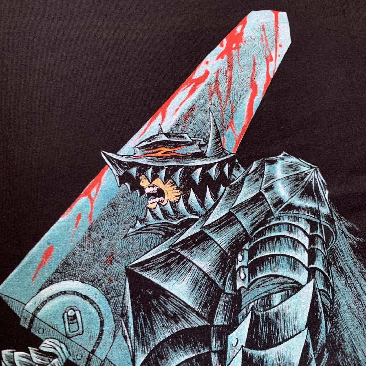 Anime × Band Tees × Japanese Brand Berserk x My Bloody Valentine x Band Anime Tees Size US L / EU 52-54 / 3 - 14 Thumbnail