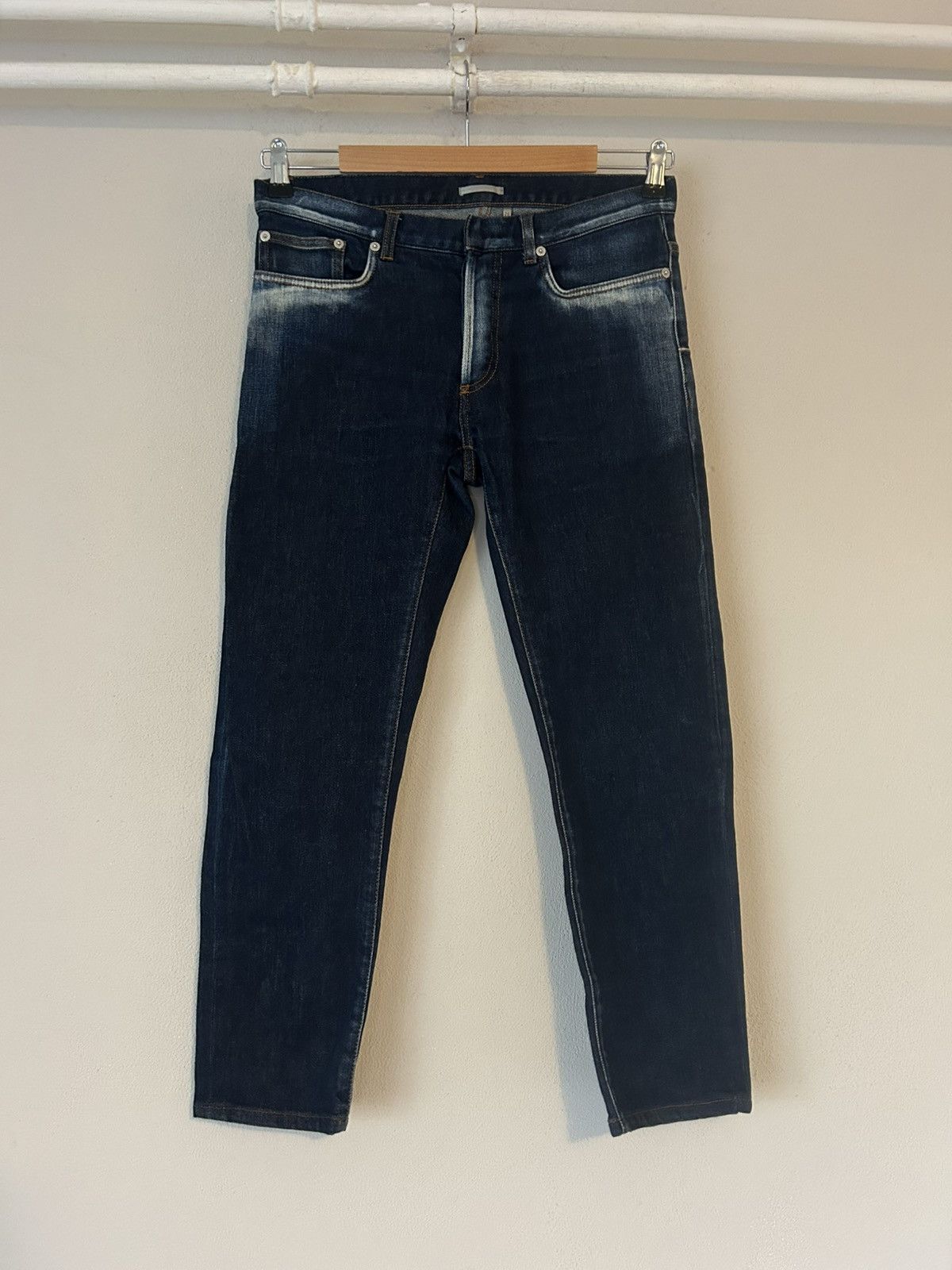 Dior Dior Slim-Fit Distressed Denim Jeans Size US 29 - 1 Thumbnail