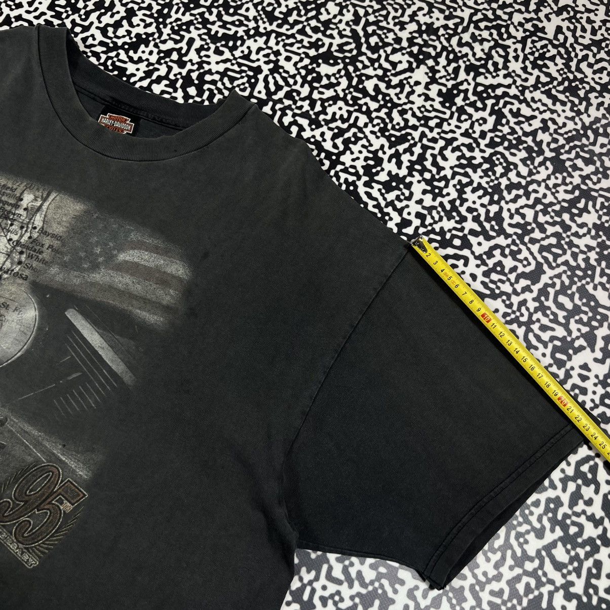 Harley Davidson Vintage 00s Harley Davidson Milwaukee Faded Boxy T-shirt Size US XXL / EU 58 / 5 - 12 Thumbnail