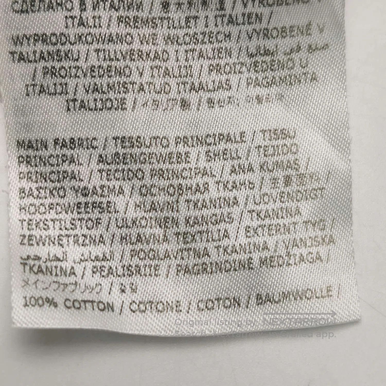Maison Margiela Maison Margiela Cotton Crewneck Logo Sweatshirt M. Size US L / EU 52-54 / 3 - 7 Thumbnail
