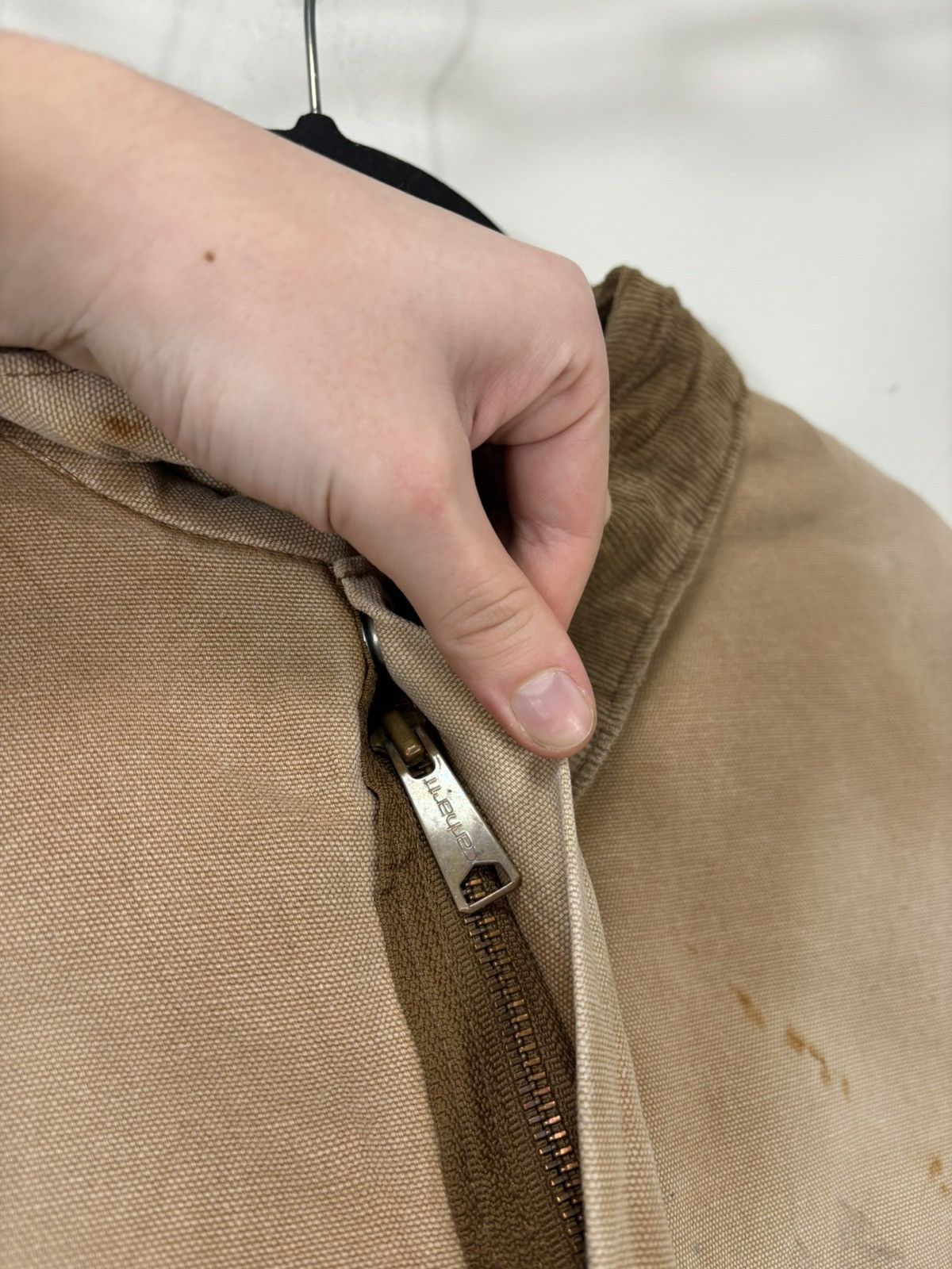 Carhartt Vintage 90s Carhartt USA Made Workwear Boxy Cropped Jacket Size US L / EU 52-54 / 3 - 11 Thumbnail