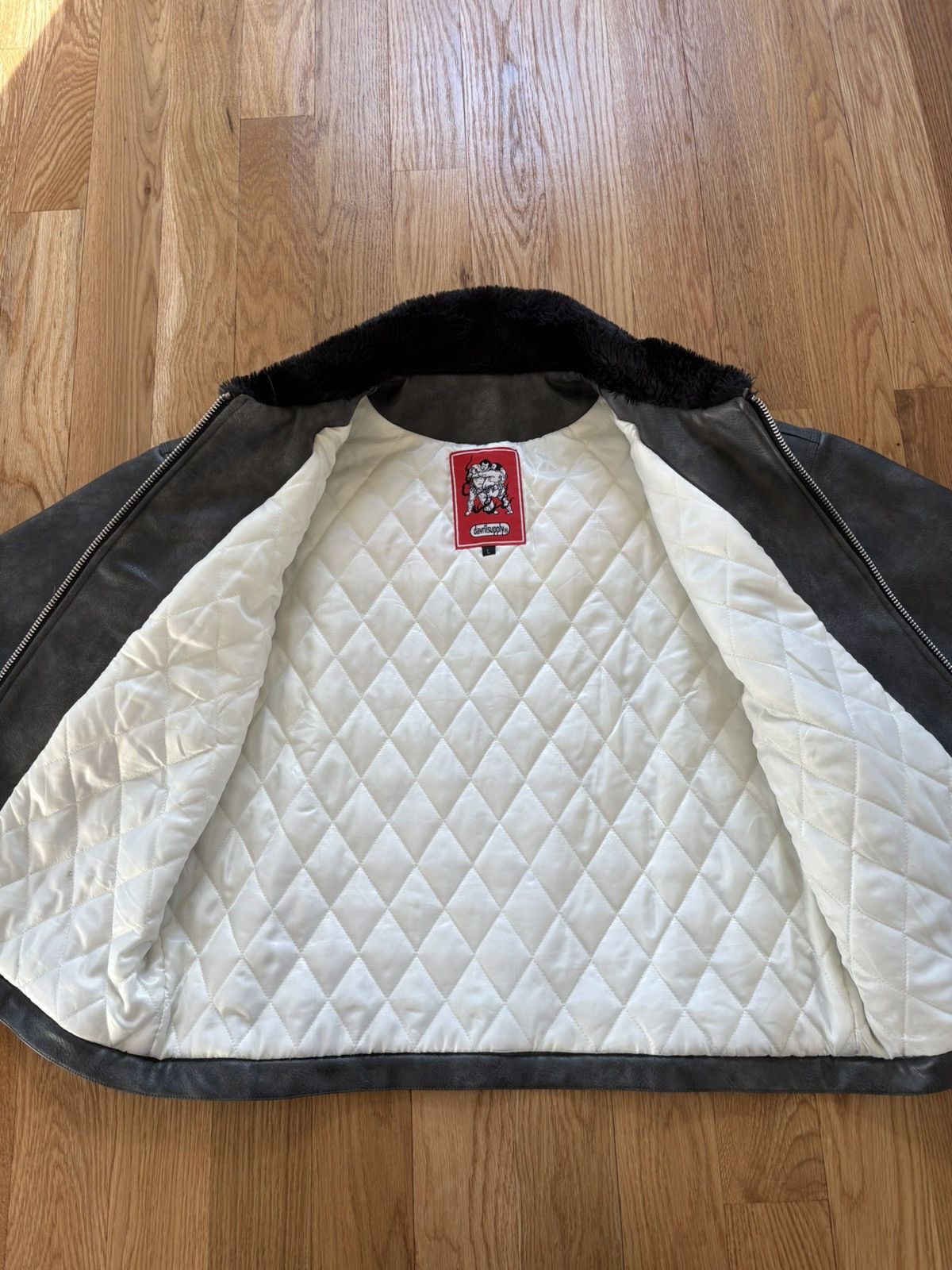 Other Davril Supply Aviator Graff Jacket Faux Leather Bomber L Size US L / EU 52-54 / 3 - 6 Thumbnail