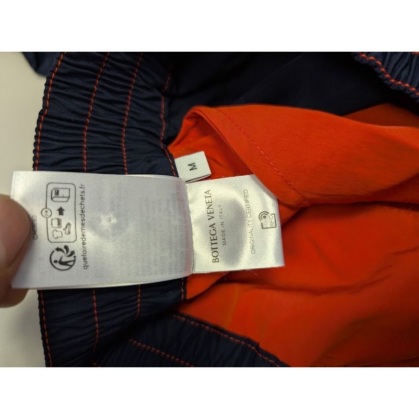 Bottega Veneta o1rshd1 Tech Nylon Track Suit Trousers Pant in Navy Blue Size US 32 / EU 48 - 22 Thumbnail