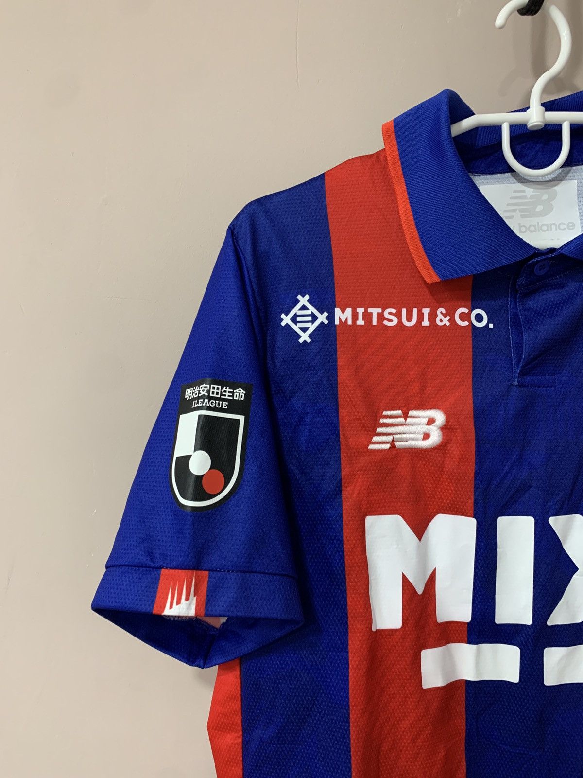 New Balance FC Tokyo Home Football Shirt New Balance Soccer Jersey Sz XL Size US XL / EU 56 / 4 - 3 Thumbnail