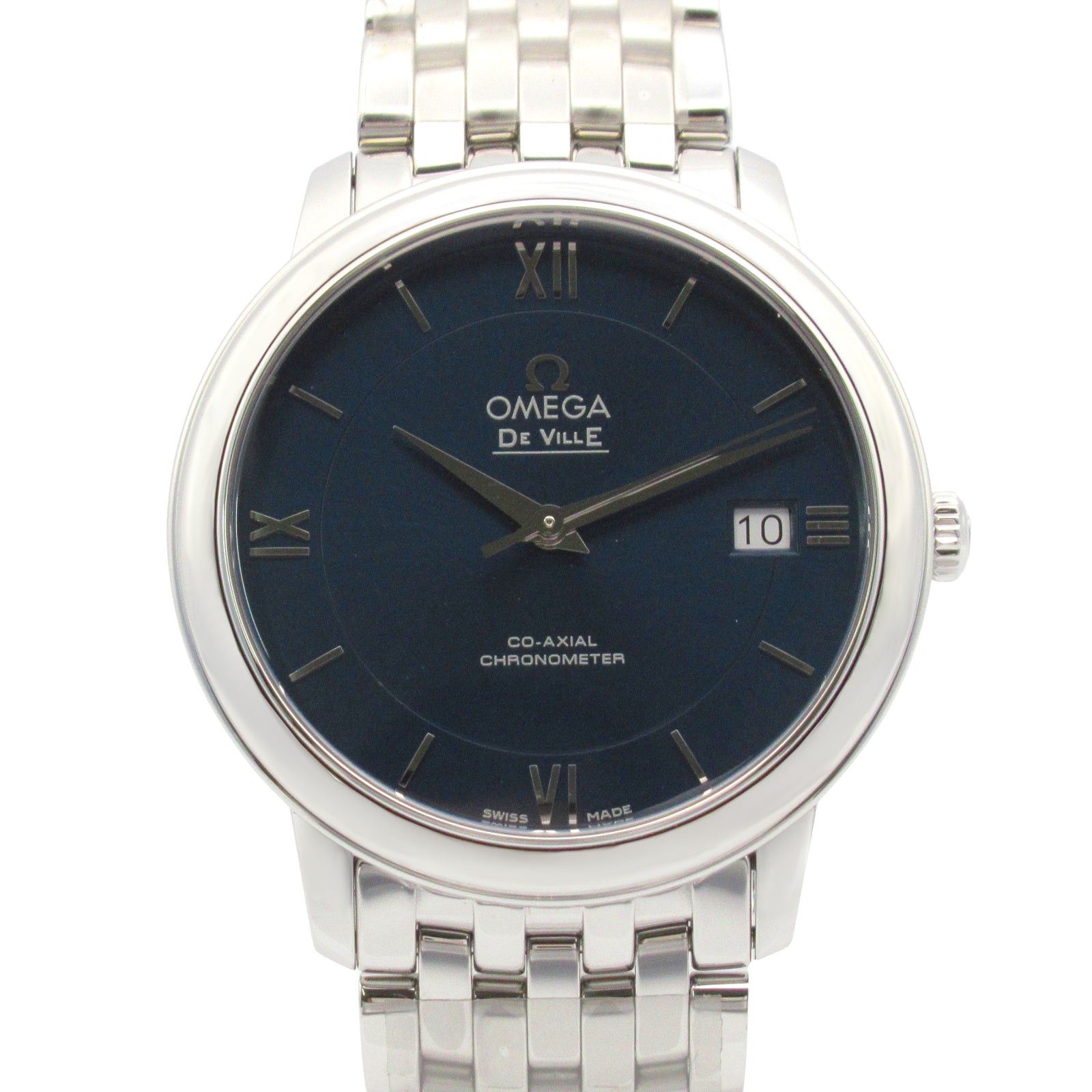 Omega Omega De Ville Prestige Mens Watch Automatic Winding Stainless Steel Blue Size ONE SIZE - 1 Thumbnail