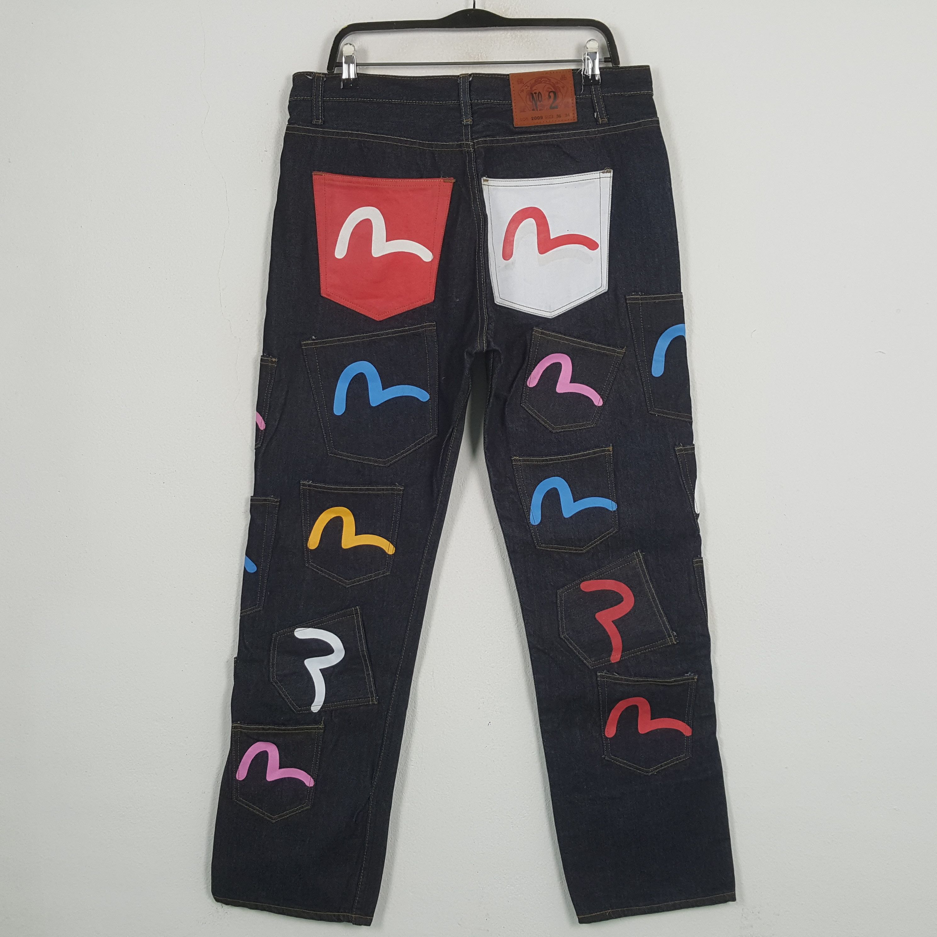 Japanese Brand EVISU Japanese Brand Fashion Design Style Jeans C280N26 Size US 34 / EU 50 - 1 Thumbnail