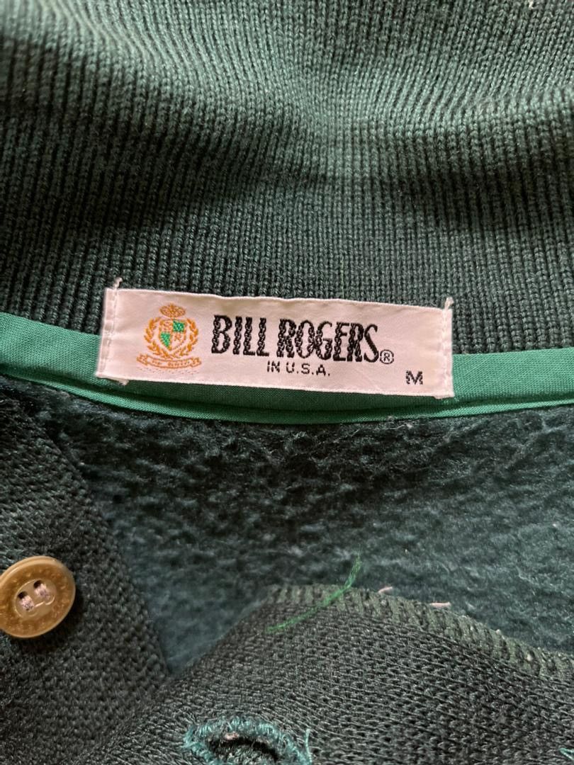 Vintage Vintage Bill Rogers Golf Scene Polo Sweatshirt Made in USA Size US M / EU 48-50 / 2 - 3 Thumbnail