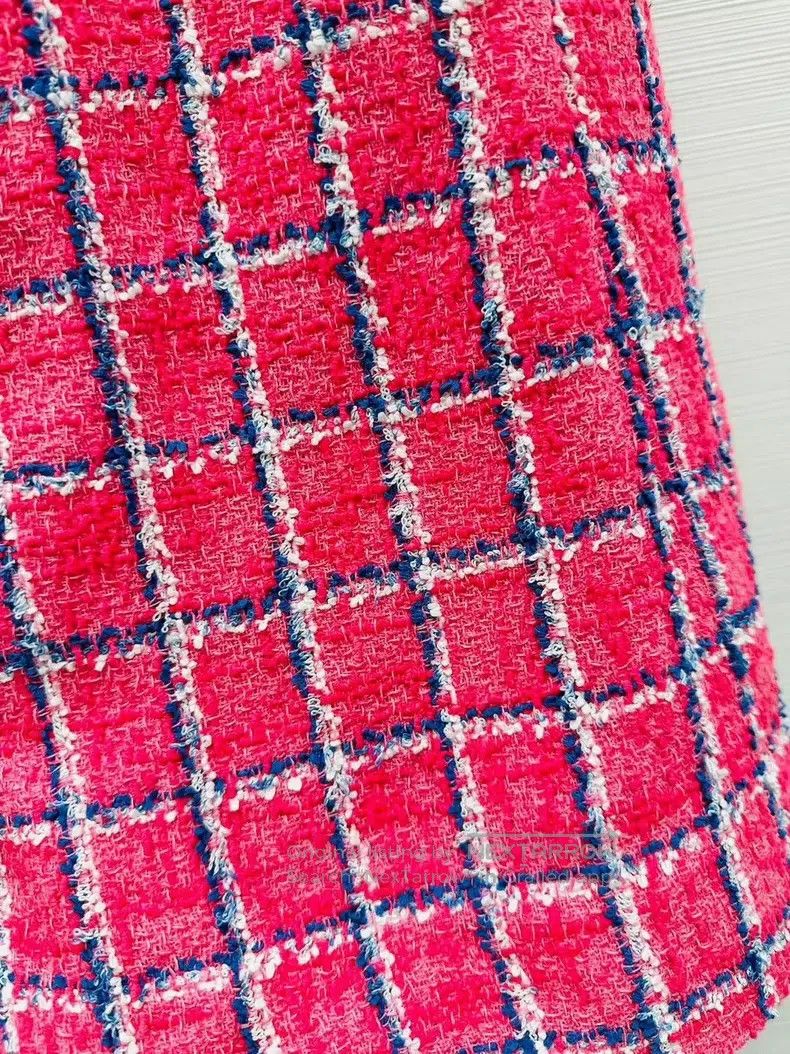 Chanel Chanel 24 Spring and Summer Series New Plaid Tweed Strap D Size XS / US 0-2 / IT 36-38 - 4 Thumbnail