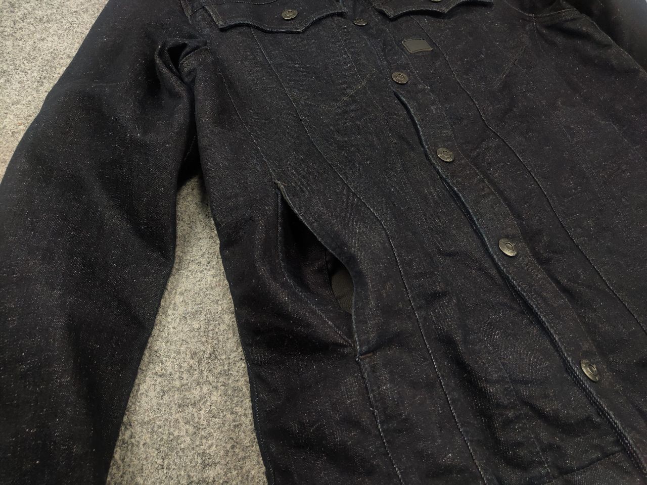 G-Star G Star Raw 3301 Lining Overshirt Blue Denim Vintage Jacket Size US S / EU 44-46 / 1 - 13 Thumbnail