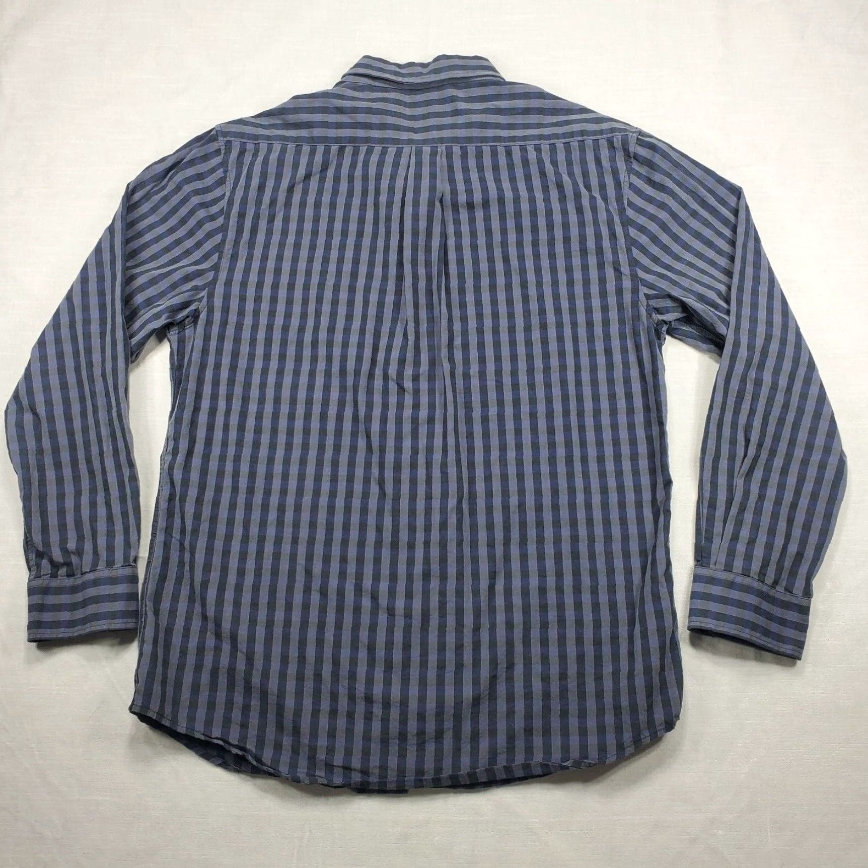 Nat Nast Nat Nast Luxury Originals Shirt Mens Large Button-Up Striped Collar Pocket Size US L / EU 52-54 / 3 - 2 Thumbnail