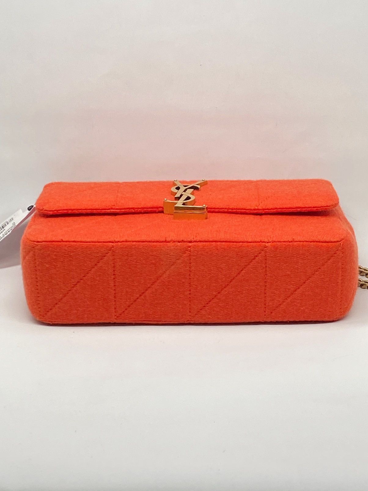 Yves Saint Laurent Saint Laurent Quilted Jersey Jamie Medium Shoulder Bag Size ONE SIZE - 5 Thumbnail