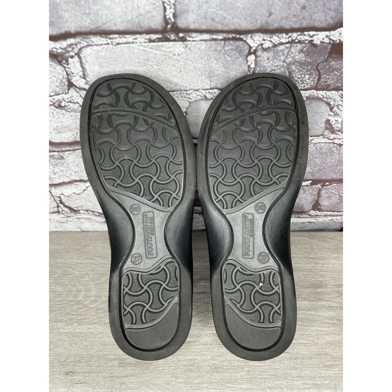 Birkenstock Footprints By Birkenstock Brown Leather Loafers Slip On Shoe Size US 6.5 / IT 36.5 - 10 Thumbnail