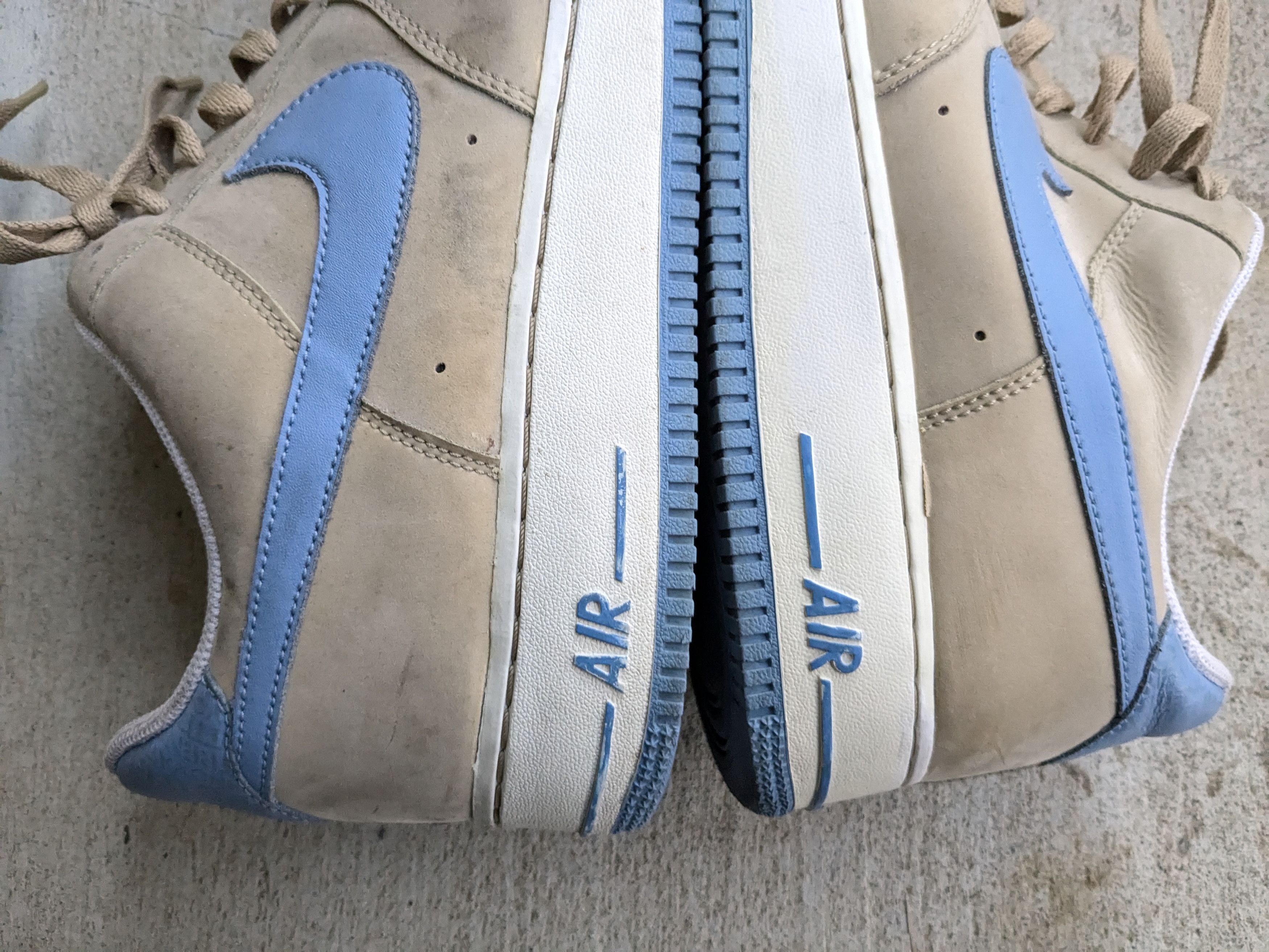Nike Nike Air Force 1 Low '07 Linen University Blue 315122-241 Size US 12 / EU 45 - 9 Thumbnail