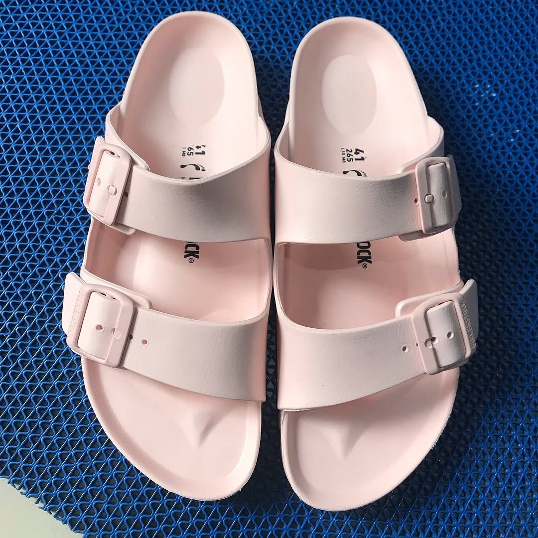 Birkenstock Birkenstock Arizona Eva Rubber Rose Reptil Peach colorway Size US 8 / EU 41 - 8 Thumbnail