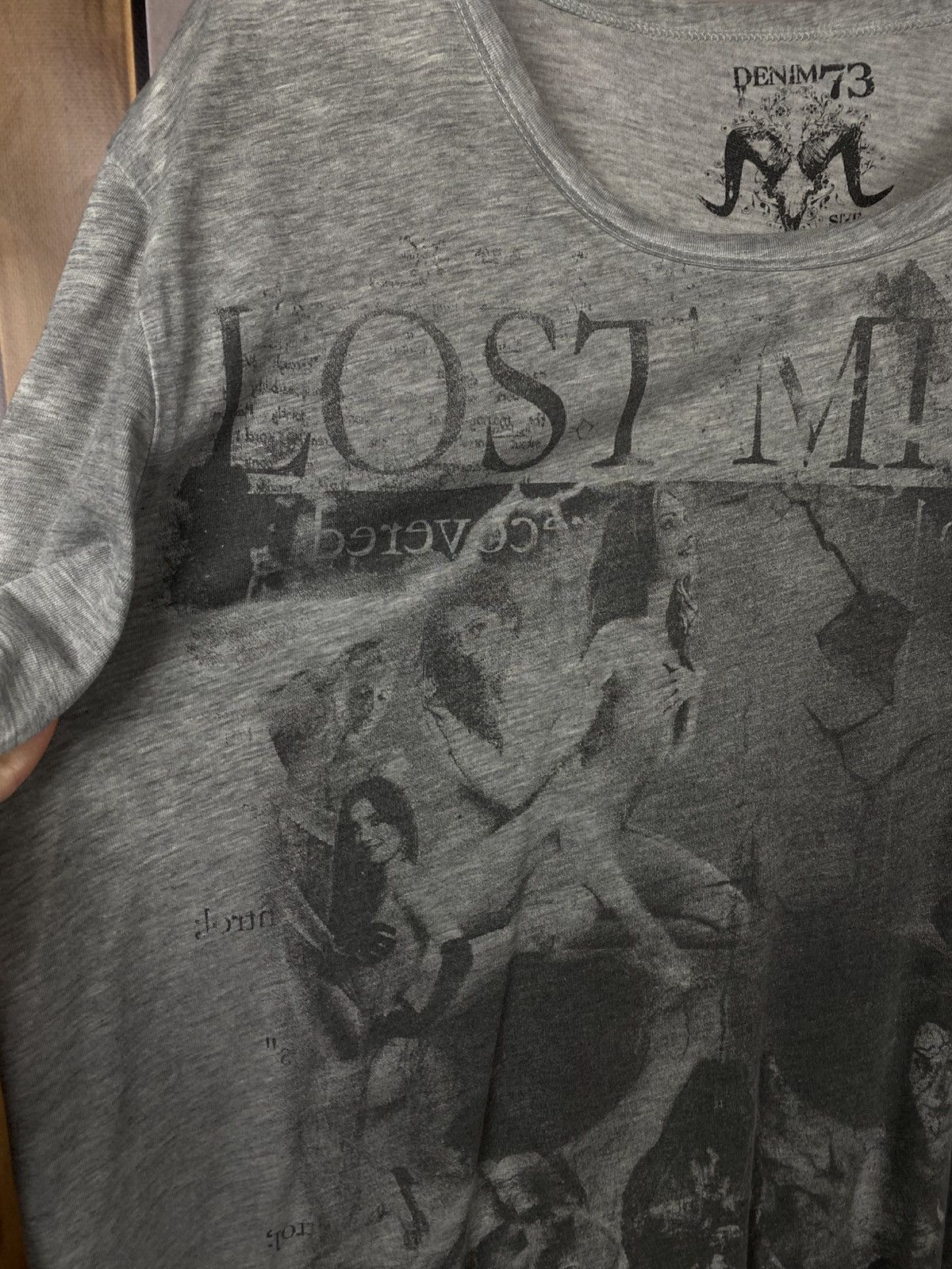 Other 💀T-Shirt Sex Girls Denim 73 Lost Minds Skeleton Tee💀 Size US XXL / EU 58 / 5 - 5 Thumbnail