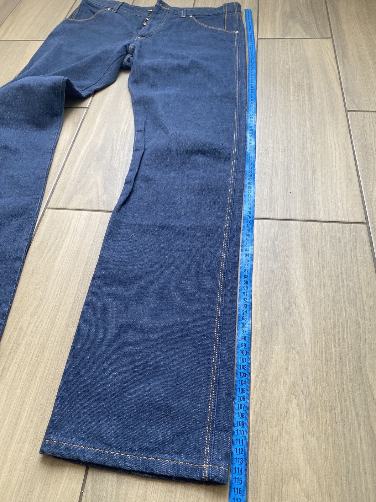 Louis Vuitton Louis Vuitton dark blue men's jeans Size US 33 - 24 Thumbnail