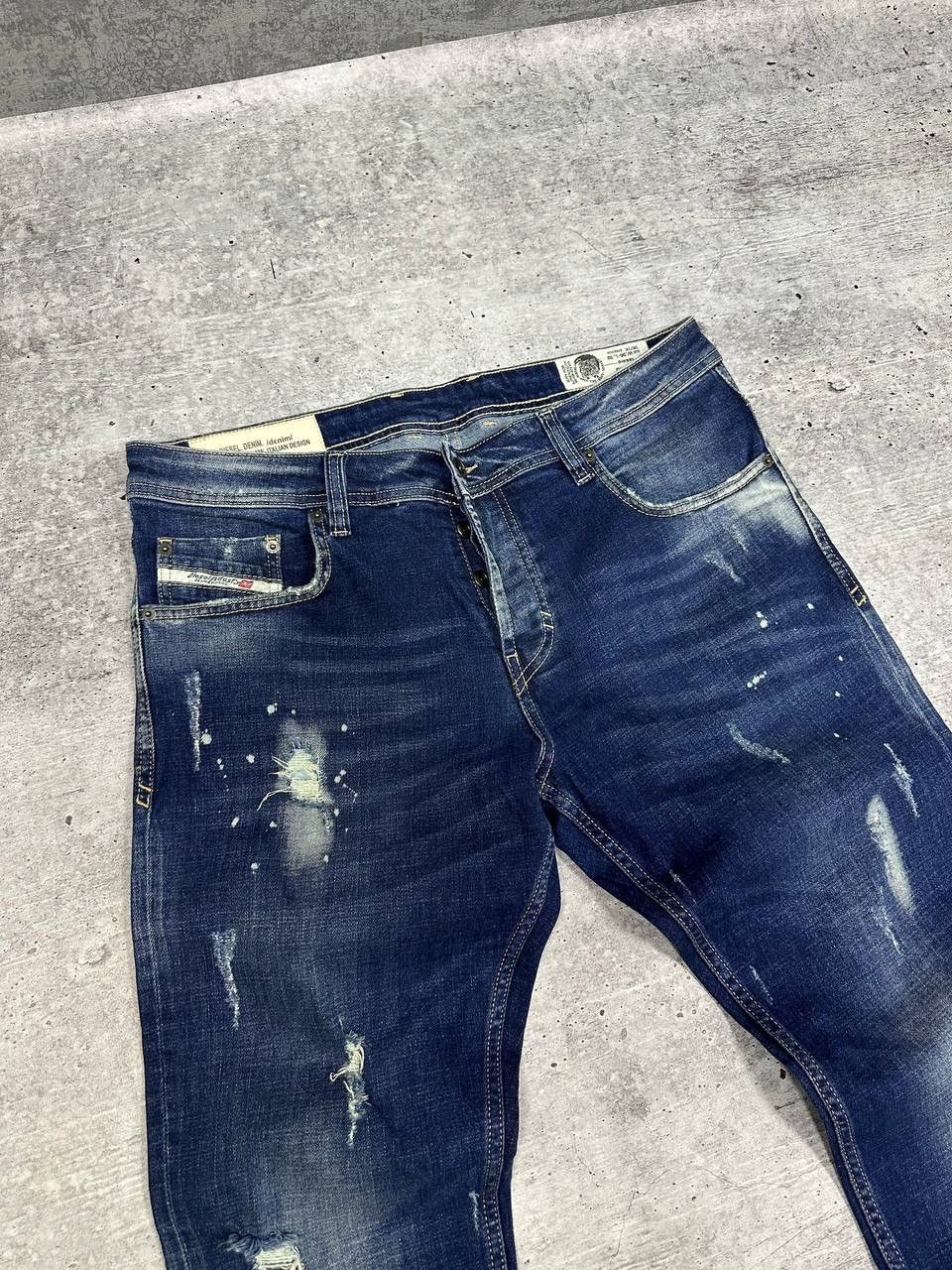 Diesel × Vintage Vintage Diesel Buster Dark Denim Pants Size US 36 / EU 52 - 9 Thumbnail