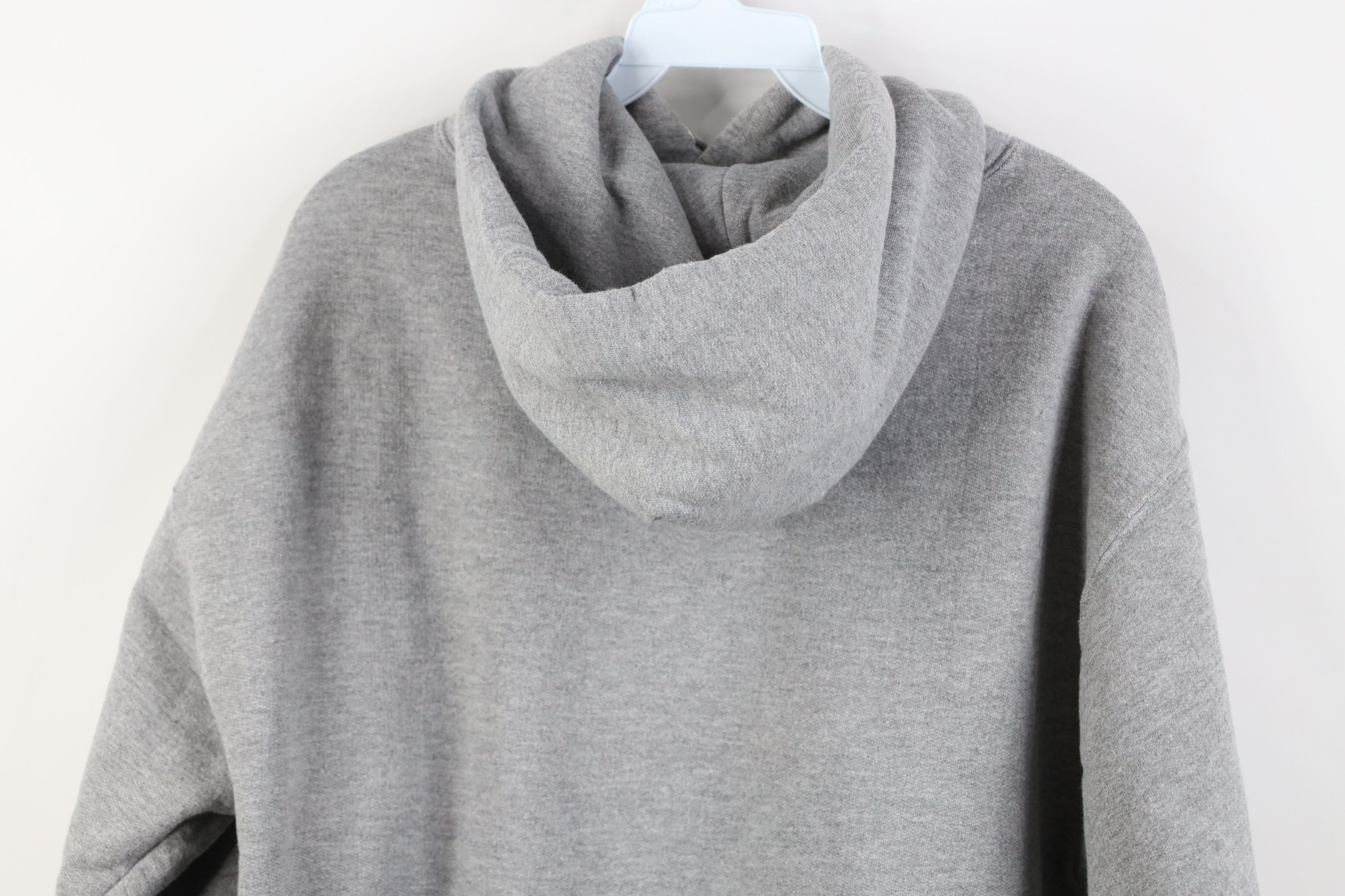 Vintage Vintage 90s Y2K Streetwear Hoodie Sweatshirt Heather Gray Size US M / EU 48-50 / 2 - 10 Thumbnail
