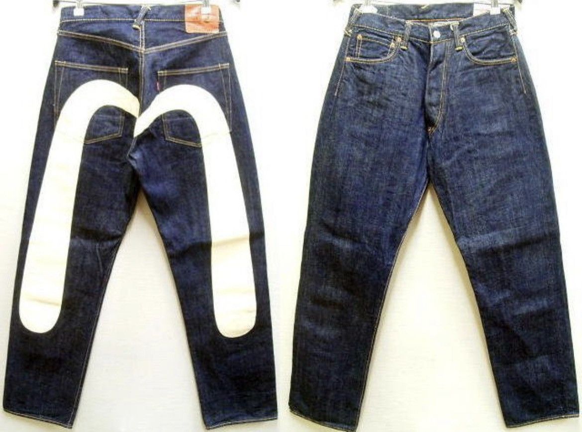 Evisu EVISU 2001 NO.2 Daicock Denim Pants Made in Japan W32 | Grailed