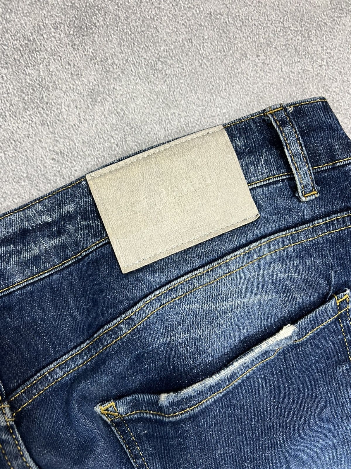 Dsquared2 Luxury Drip Dsquared2 Jeans pants distressed hype y2k opium Size US 31 - 10 Thumbnail