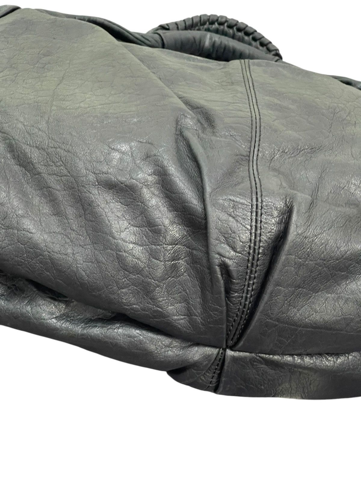 Genuine Leather Full Leather Del Conte Italy Hand Shoulder Bag 1🟩5 Size ONE SIZE - 16 Thumbnail
