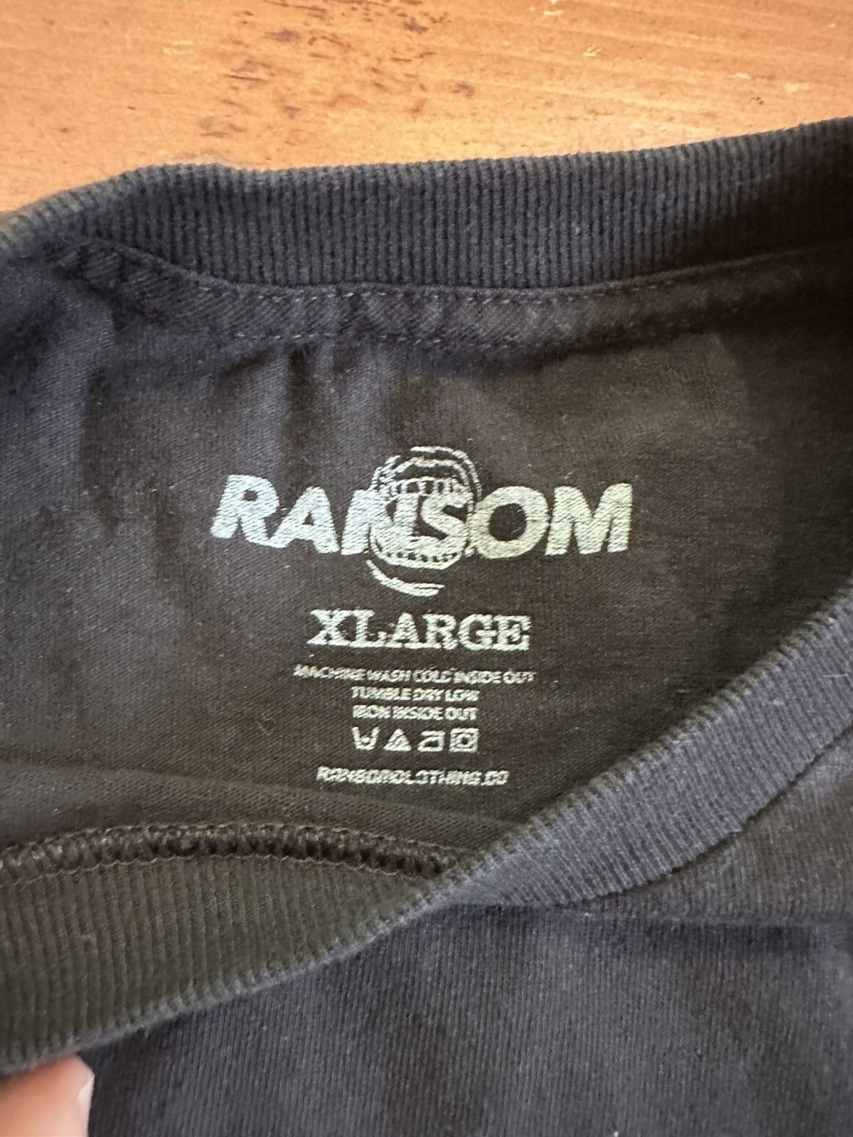Ransom Clothing Ransom Clothing OG Devil Logo Tee Black Size US XL / EU 56 / 4 - 2 Thumbnail