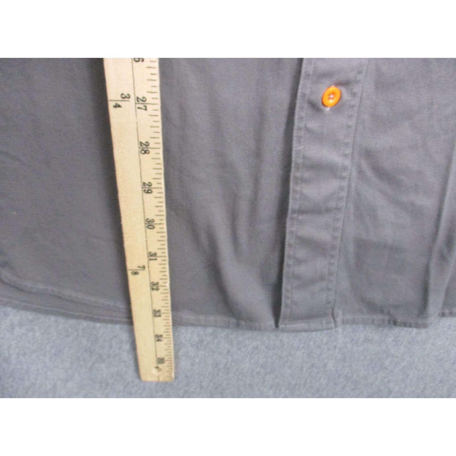 Undercover Over Under South Platte Mens Shirt 2XL Gray Twill Button-Down Long Sleeve Casual Size US XXL / EU 58 / 5 - 5 Thumbnail