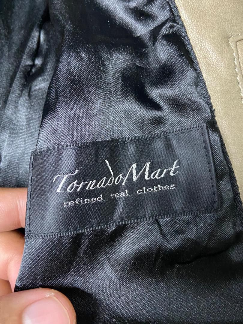 Tornado Mart 🔥 Vintage TORNADO MART Leather Riders Jacket 🔥 (135) Size US M / EU 48-50 / 2 - 9 Thumbnail