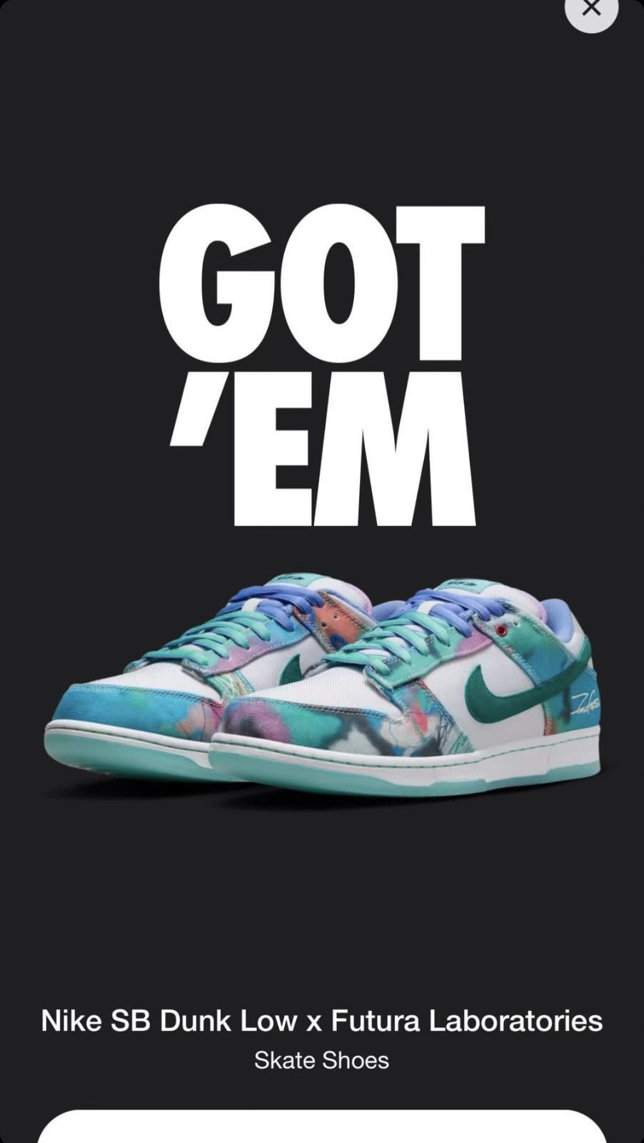 Futura × Nike Nike sb dunk low futura laboratories Size US 11 / EU 44 - 1 Preview