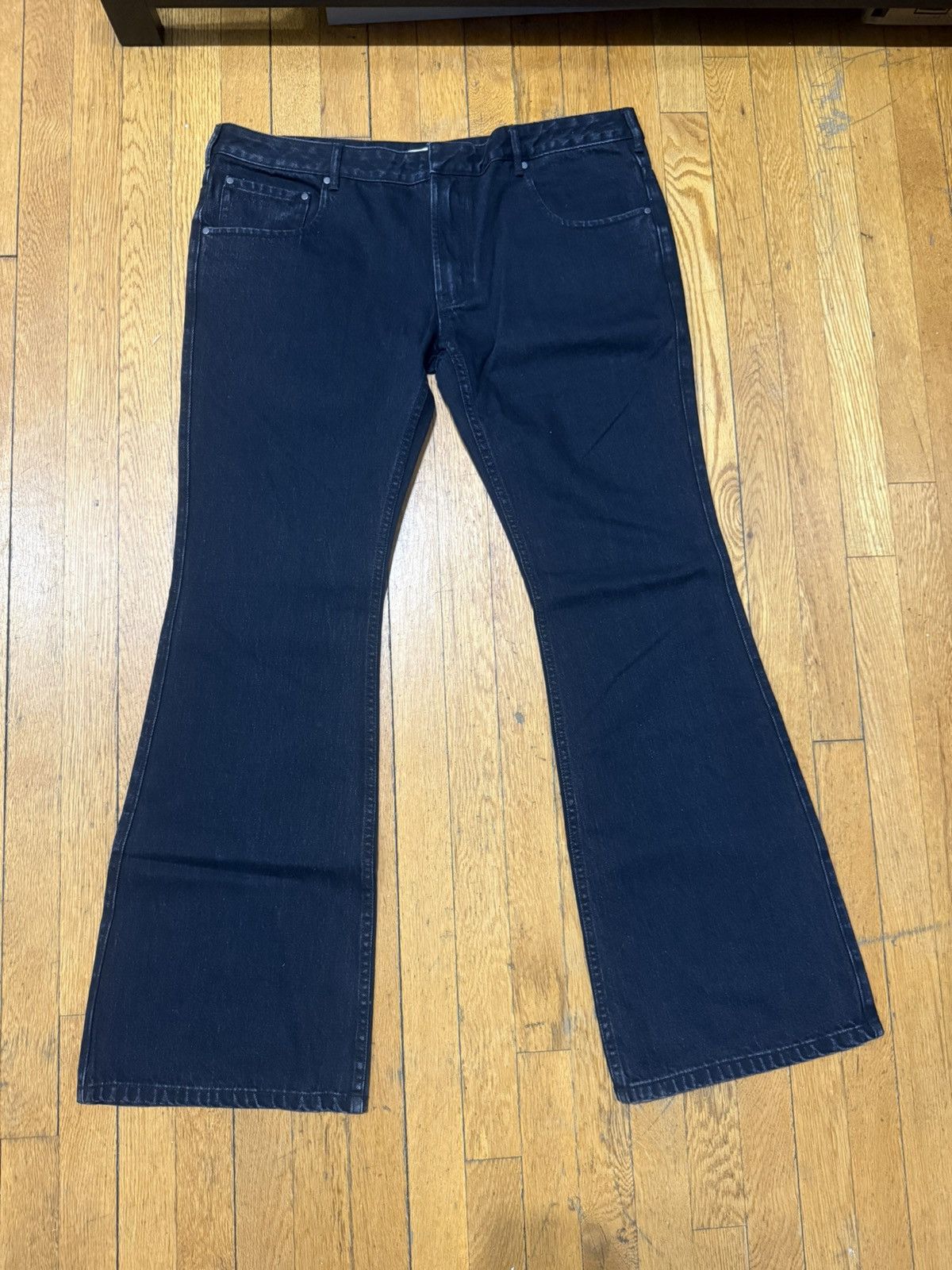 Entire Studios Entire Studios Low Rise Flared Jeans Size XL Size US 38 / EU 54 - 1 Thumbnail