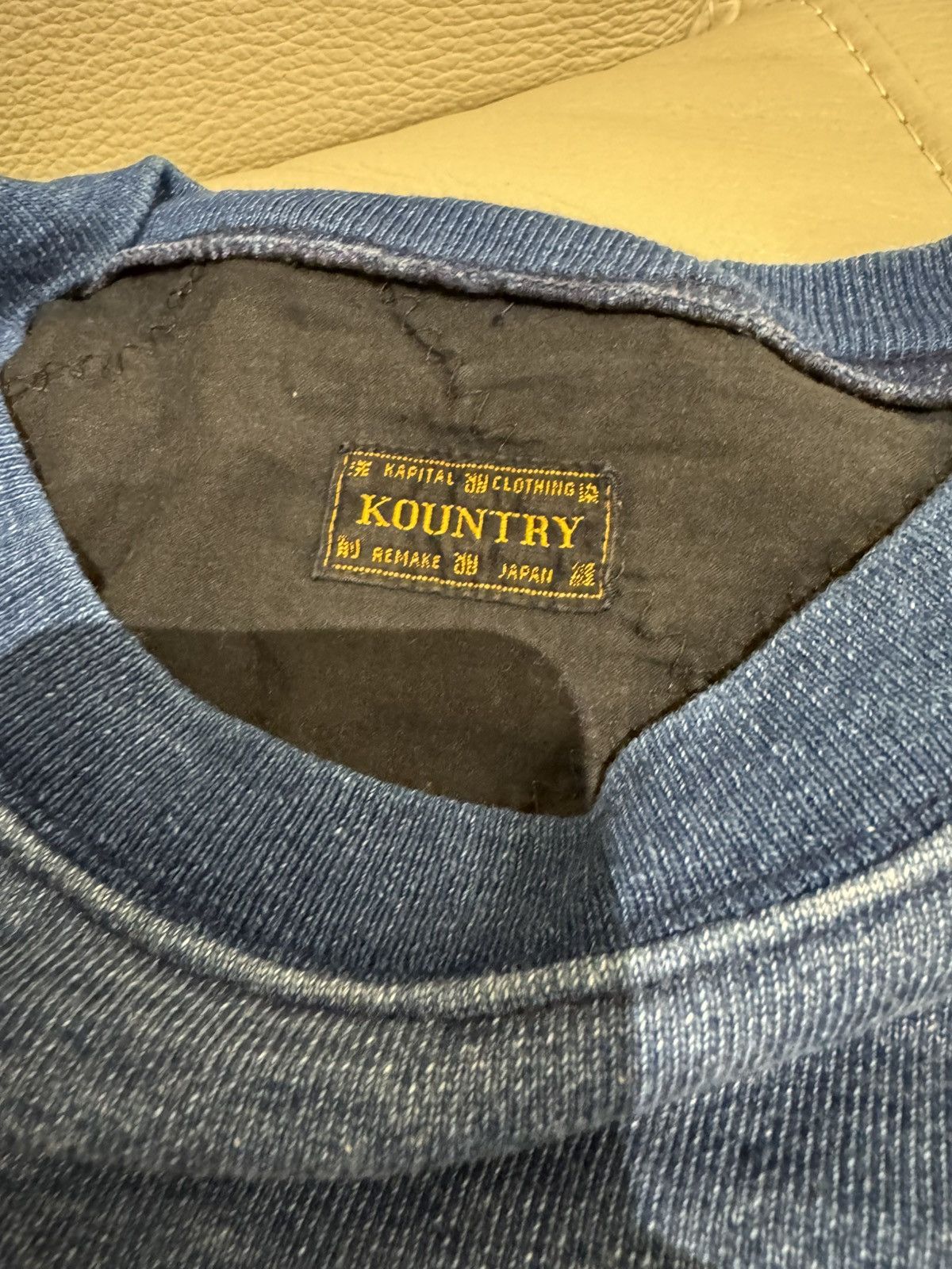 Kapital × Kapital Kountry Kapital indigo patchwork sweater Size US M / EU 48-50 / 2 - 5 Thumbnail