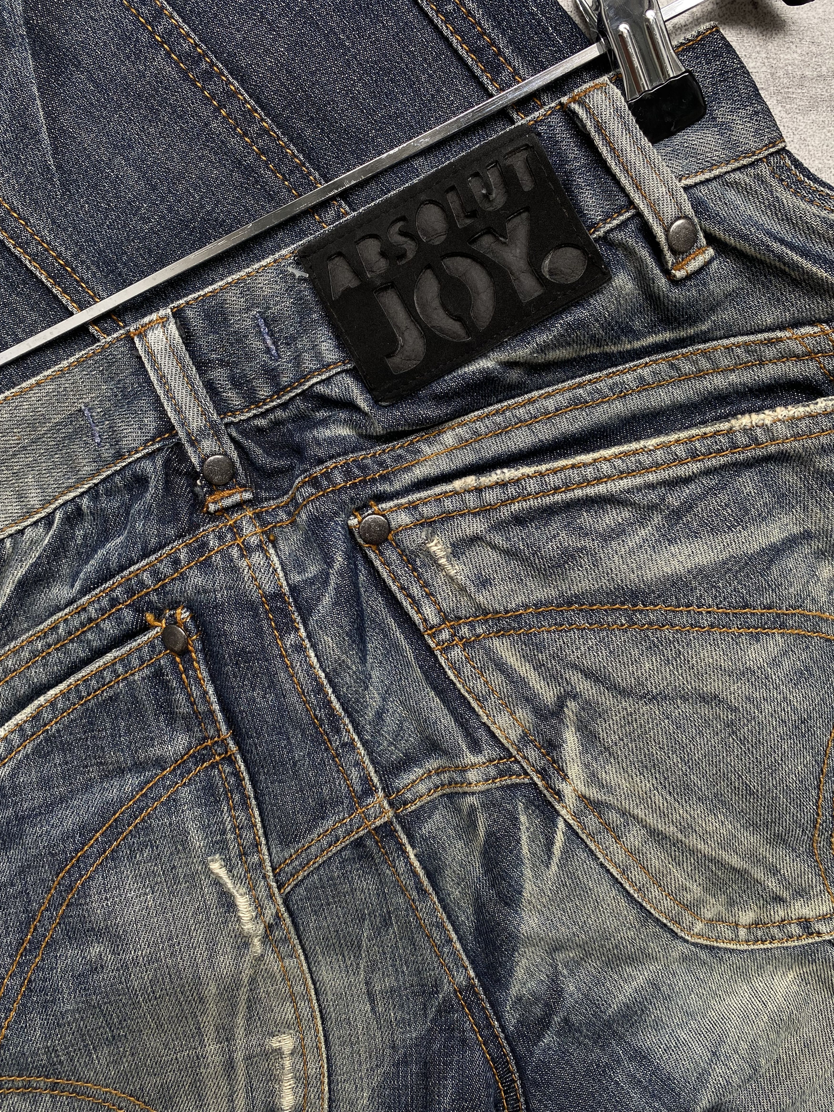 Absolut Joy Vintage Y2K Absolut JOY Damage Jeans Size US 29 - 4 Thumbnail