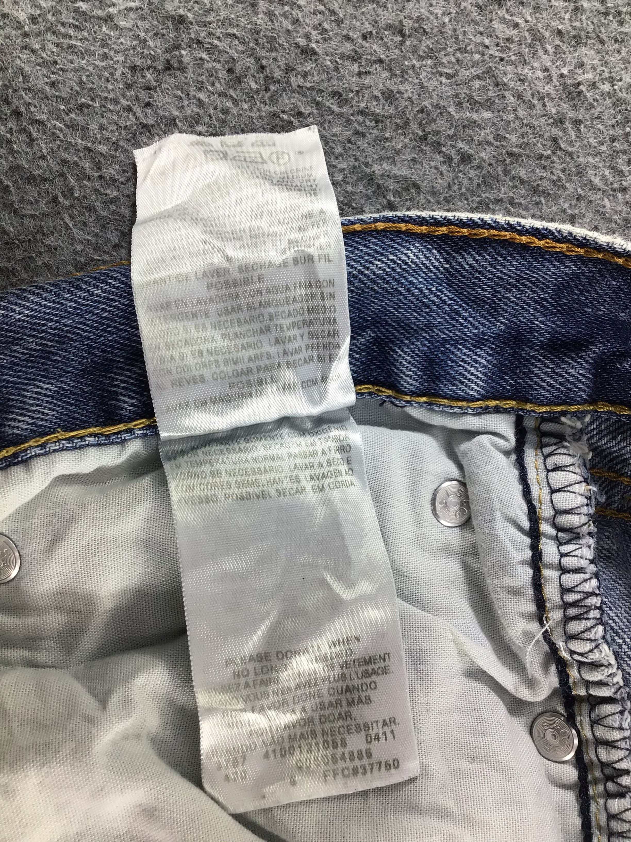 Levi's Vintage Levis 505 Jeans Rusty Faded Blue Denim -J478 Size US 38 / EU 54 - 10 Thumbnail