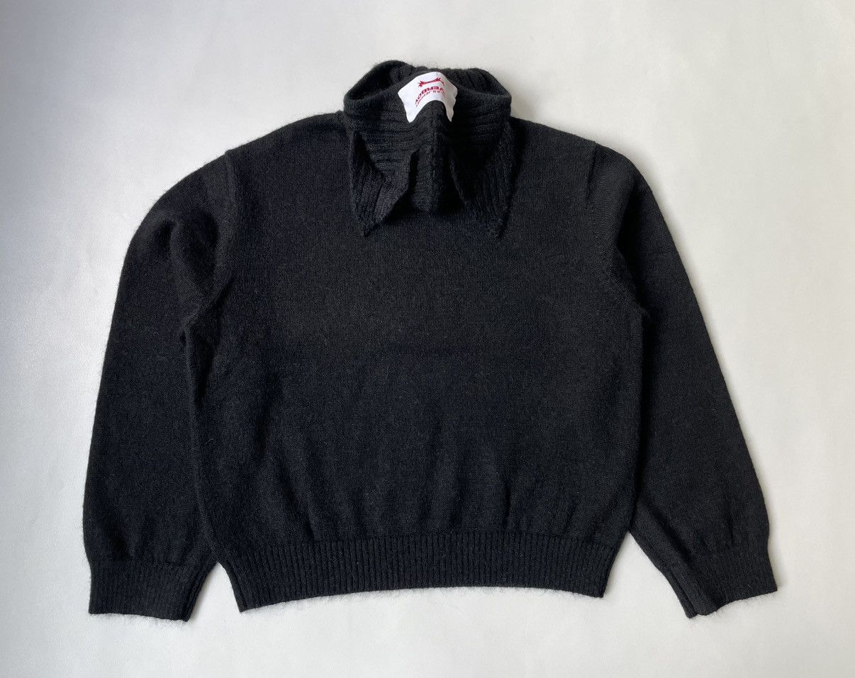 Charles Jeffrey LOVERBOY Black Mohair Ears Balaclava Sweater Size US XL / EU 56 / 4 - 10 Thumbnail