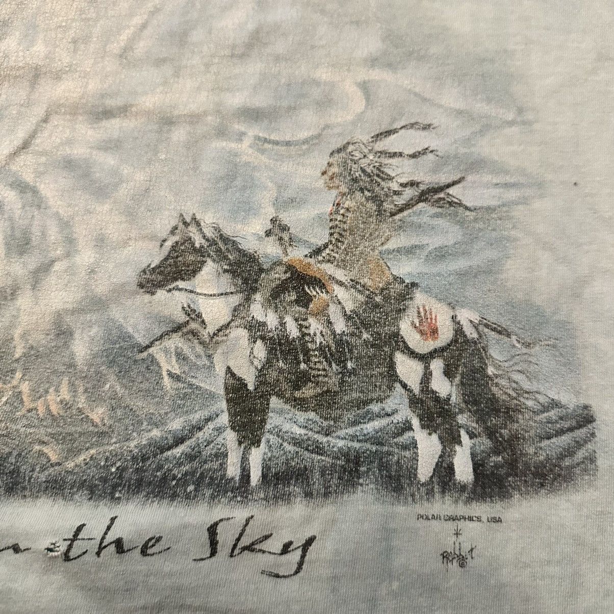 Vintage Vintage 90s Native American Indian Spirit in the Sky Shirt Size US XL / EU 56 / 4 - 8 Thumbnail