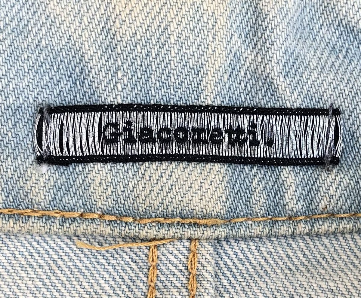 Giacometti Giacometti Washed Denim Blouson Biker Jacket Size US M / EU 48-50 / 2 - 17 Thumbnail