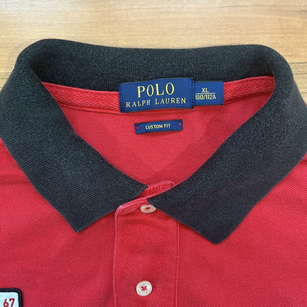 Polo Ralph Lauren SPAIN Polo Rugby Shirt Chief Keef Style Custom Fit Size US XL / EU 56 / 4 - 3 Thumbnail