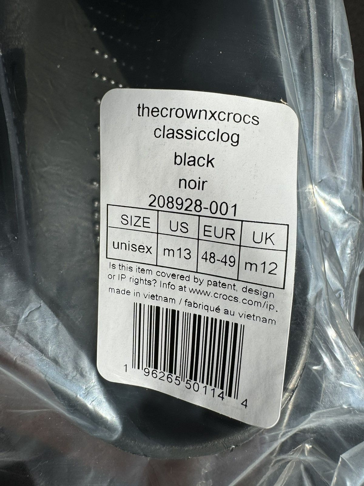 Crocs × Palace Palace Basically A Crocs Black Size US 13 / EU 46 - 7 Thumbnail
