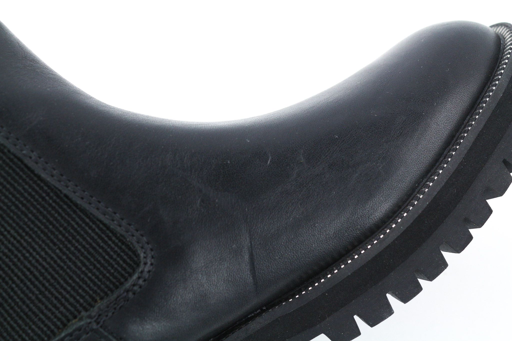 Timberland EU36 Black Logo ReBOTL Leather High Top Boots 79859 Size US 5 / IT 35 - 11 Thumbnail